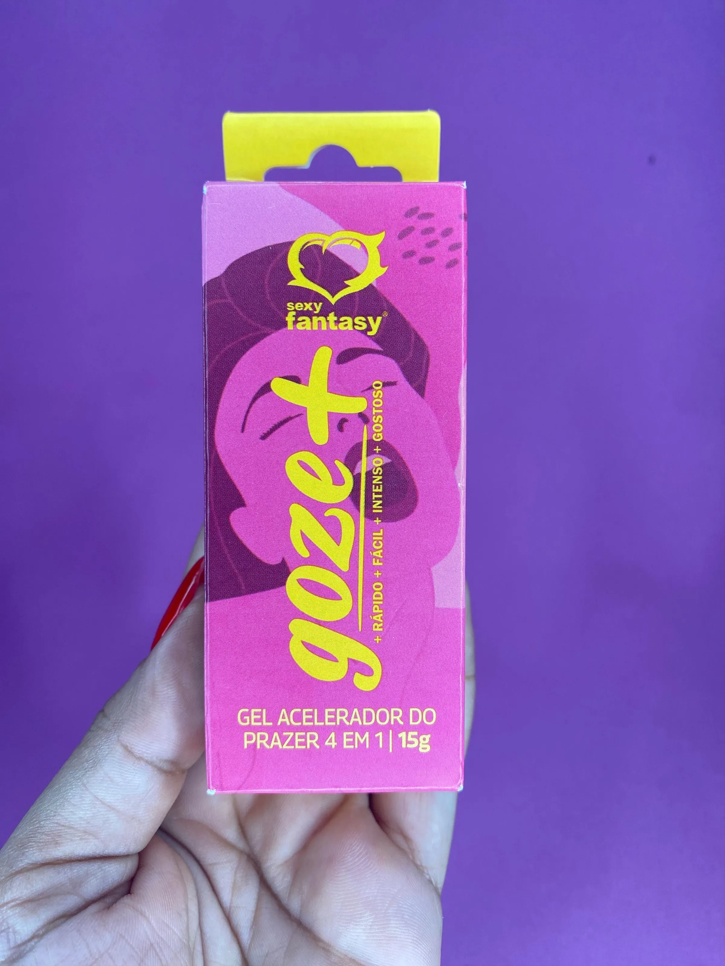 Goze + Gel Acelerador do Prazer 4 em 1 15g - 1