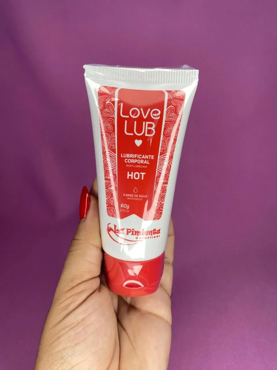 Love Lub Hot Lubrificante Corporal 60g - 1