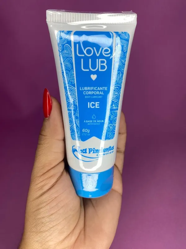Love Lub Ice Lubrificante Corporal 60g 