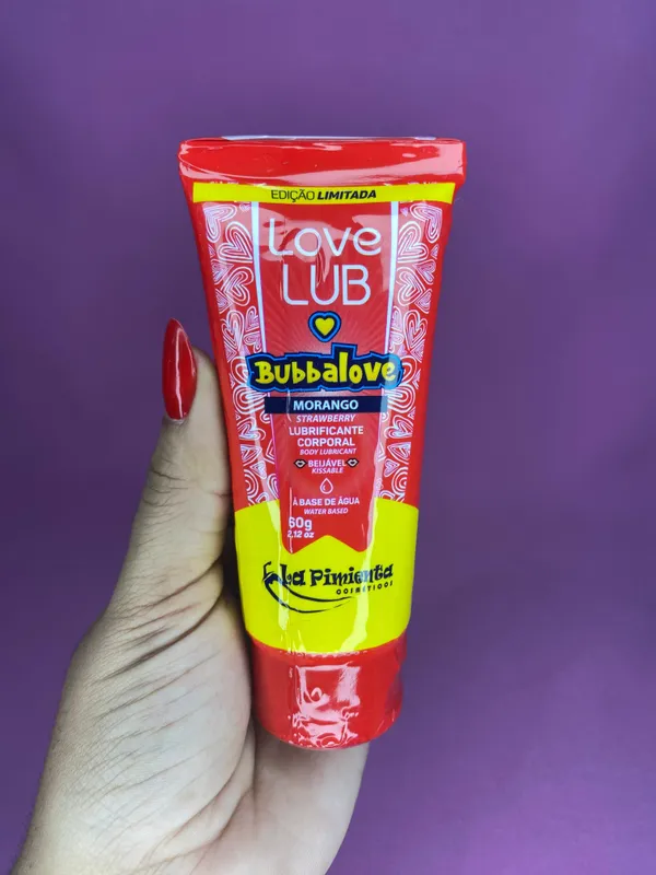 Love Lub LapiLove Lubrificante Corporal Beijável 60g