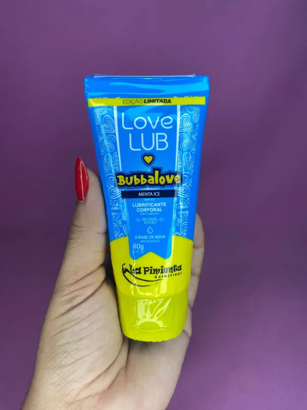 Love Lub LapiLove Lubrificante Corporal Beijável 60g 