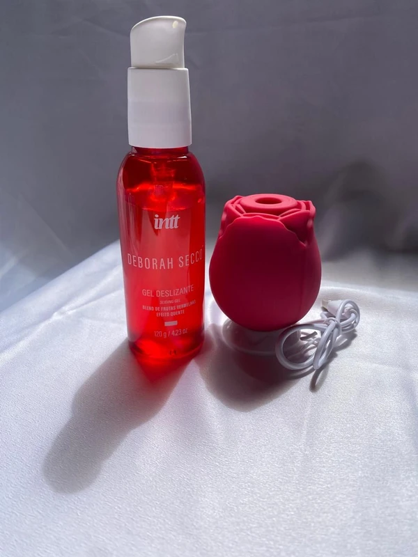 Kit Rosa Estimuladora + Gel Deslizante Deborah Secco