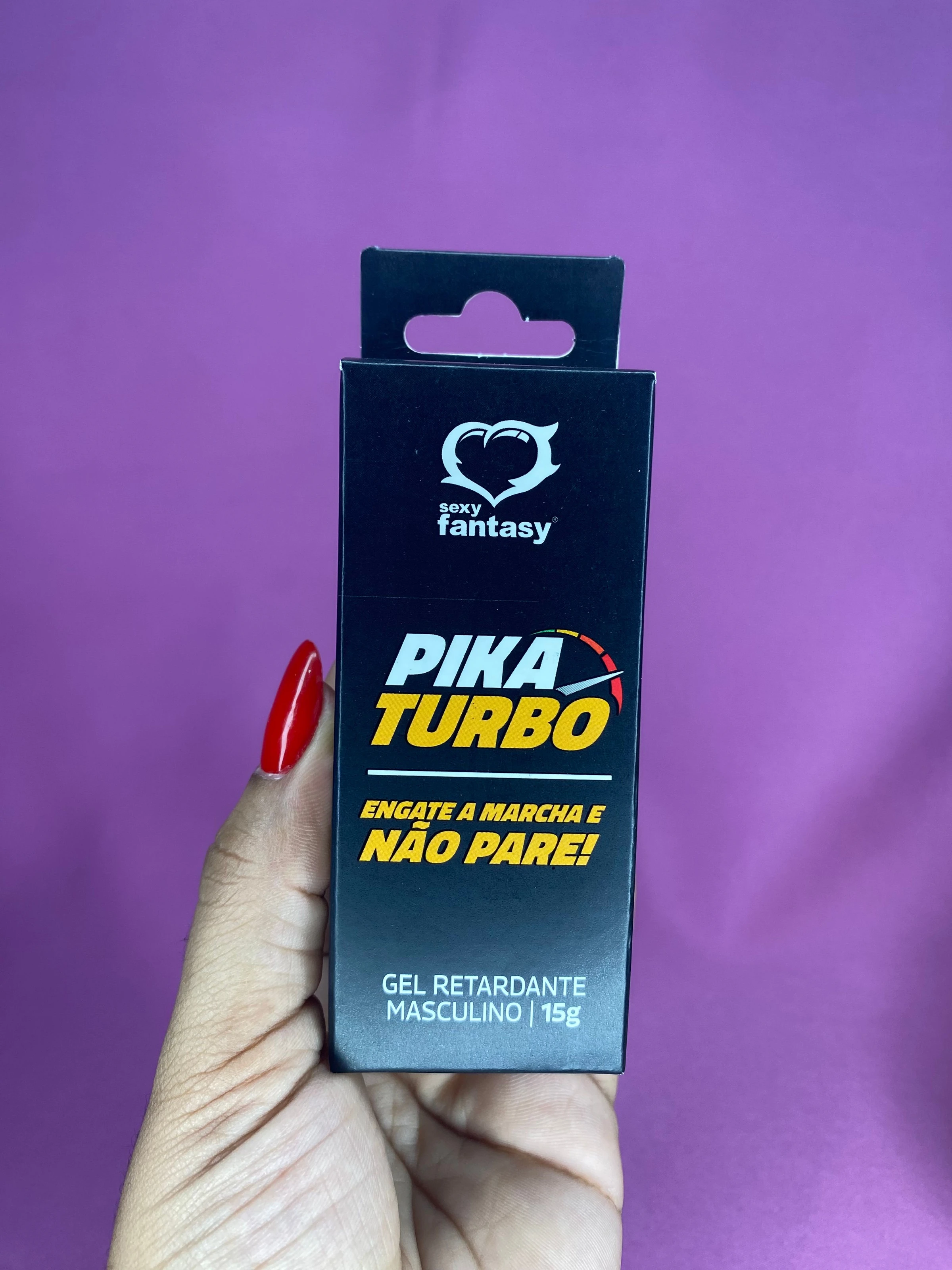 Pika Turbo Gel Retardante Masculino Sexy Fantasy 15g - 1
