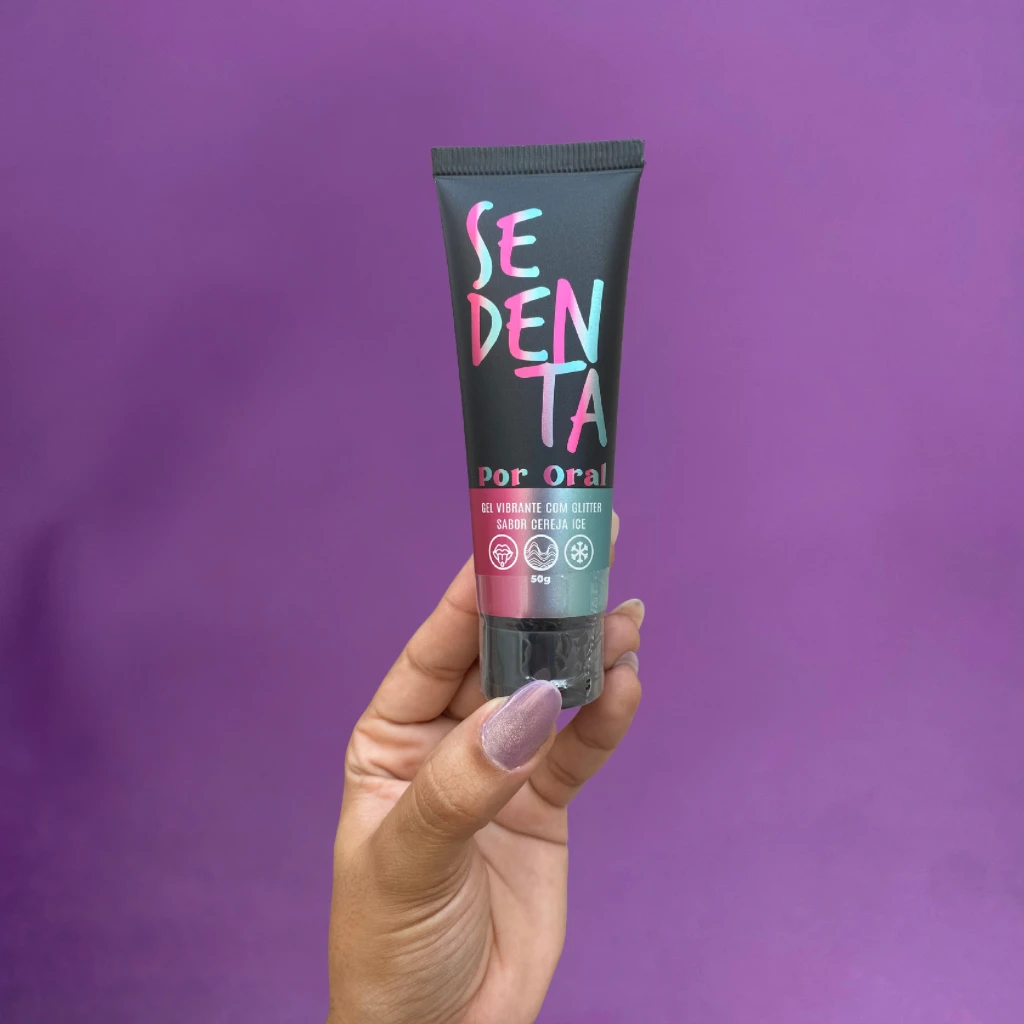 Sedenta Por Oral — Gel Comestível com Glitter 50g | Pepper Blend - 1