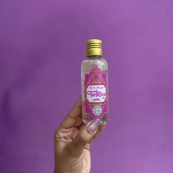 Óleo para Massagem Sensual Tântrica Hot Flowers