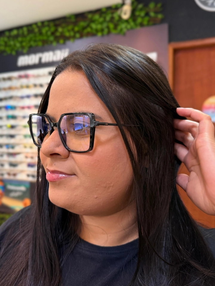 Armação Empório Glasses Clip-on – Frontal Square - 3