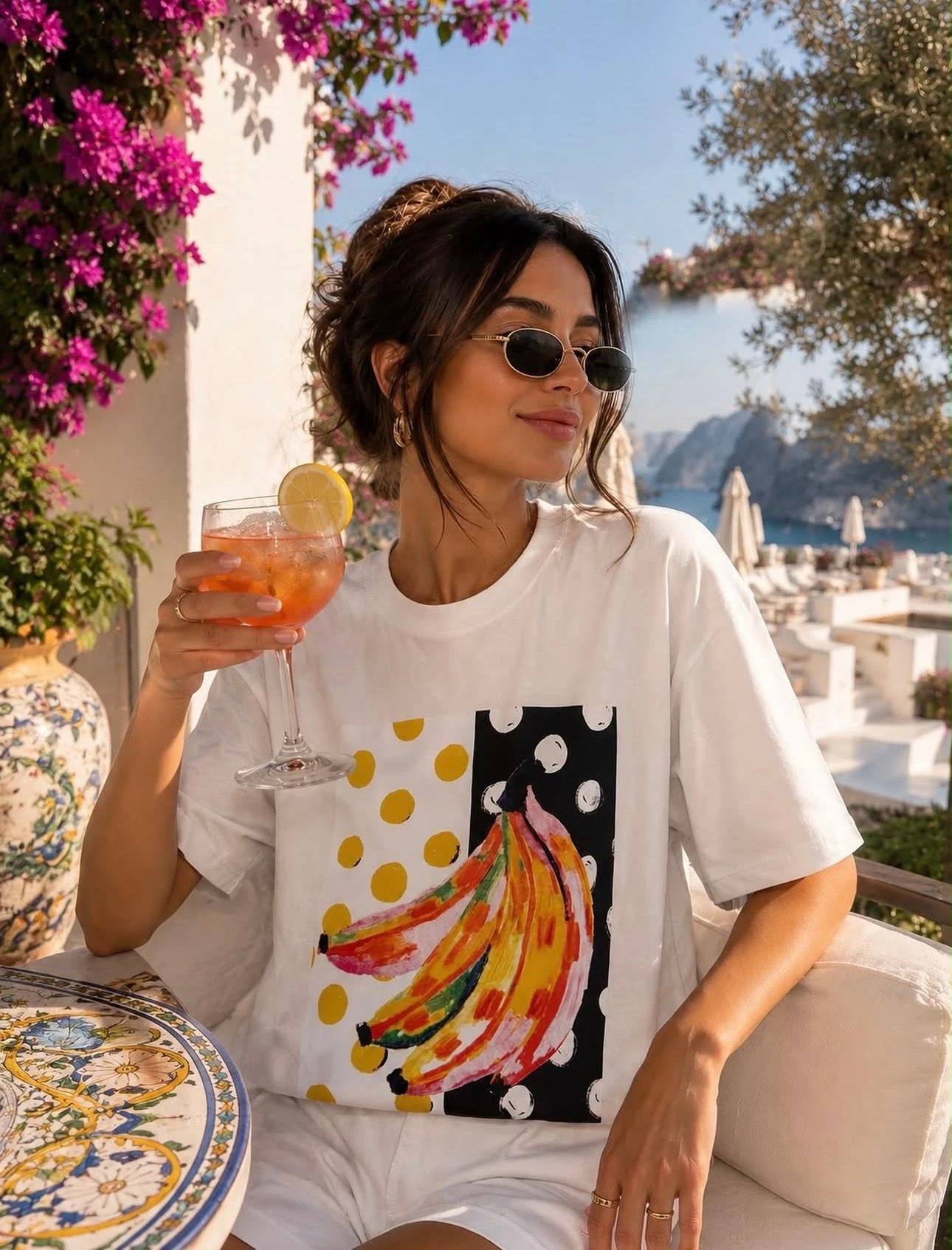 T-Shirt Oversized Banana - 1