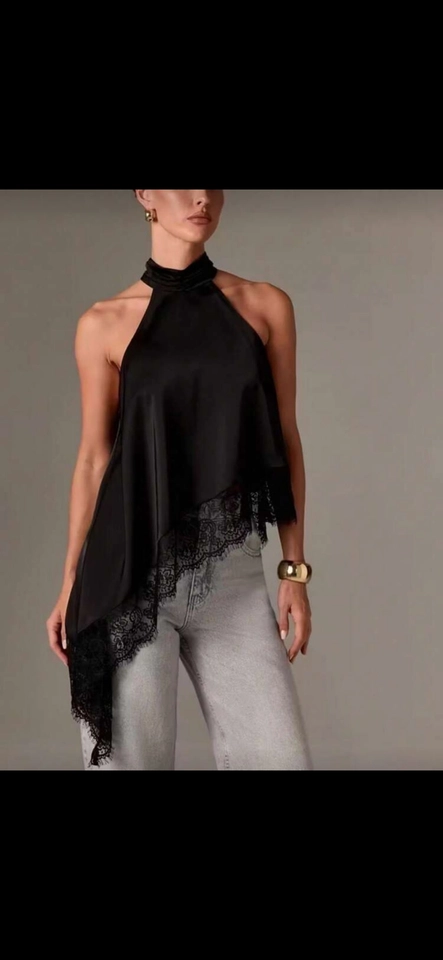 Blusa assimétrica 