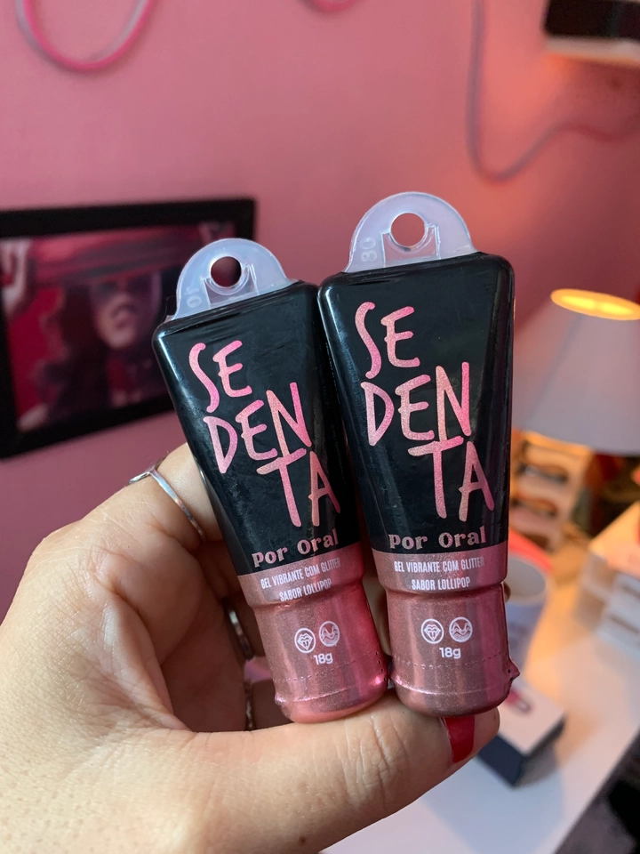 Calda Sedenta - Comestível que vibra para o sexo oral 