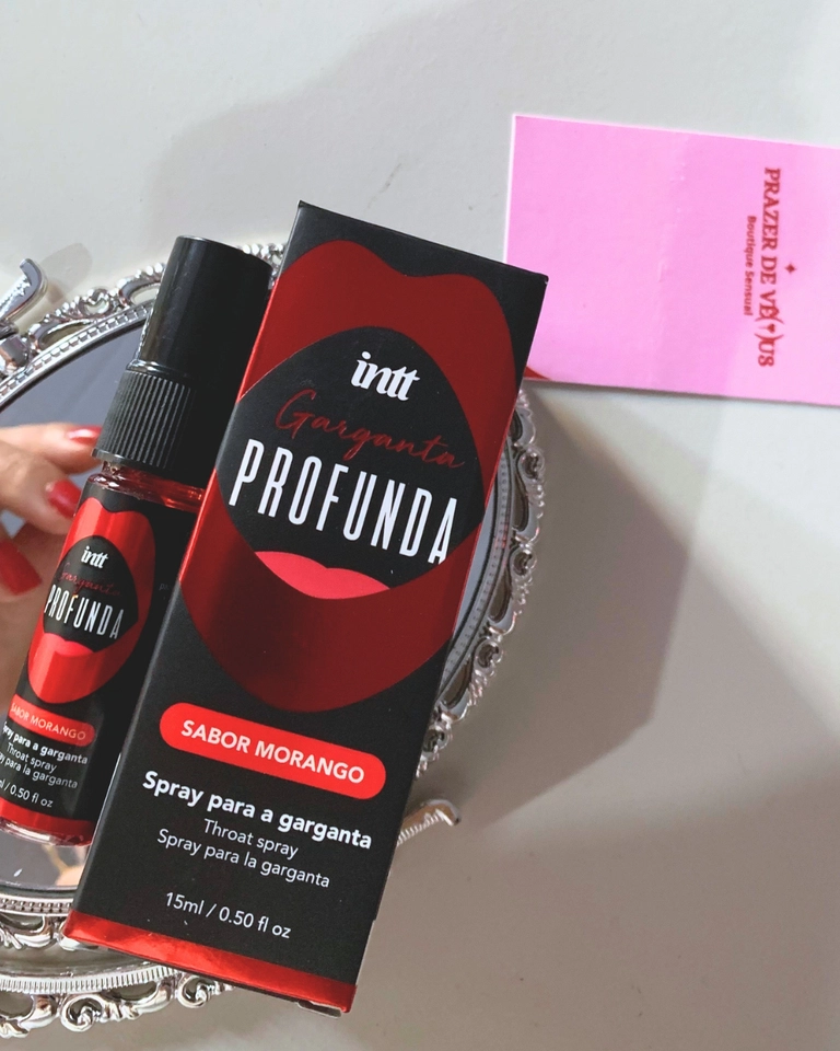 Garganta Profunda Spray Dessensibilizante 15ml Intt 