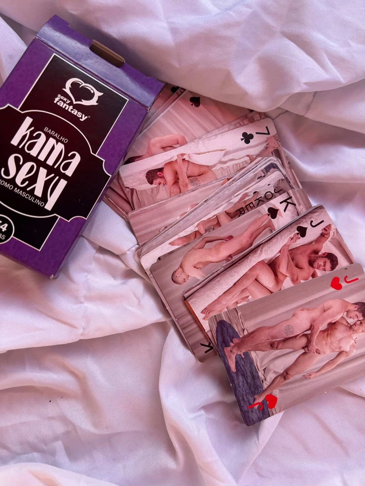 Baralho Gay com Posições do Kama Sutra - 