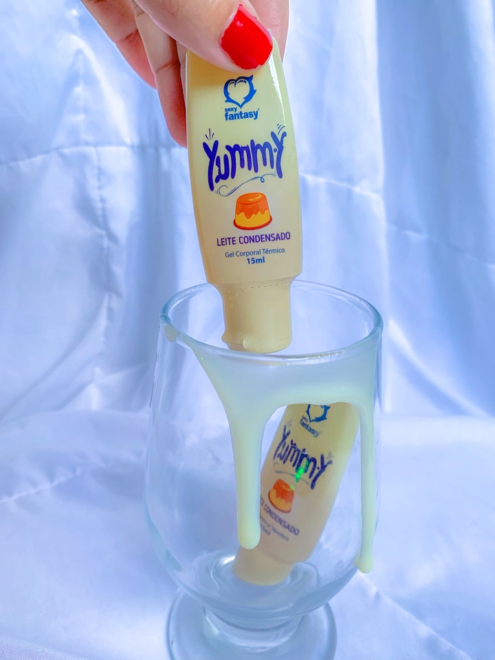 Gel comestível yummy Leite condensado