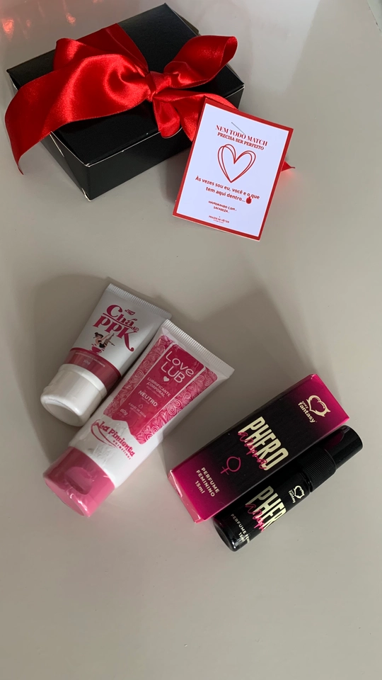COMBO PRELIMINARES DOS SONHOS -Lubrificante -Adstringente Feminino-Perfume Atrativo Sexual