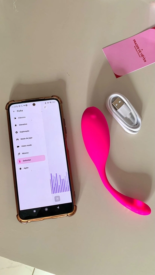 Vibrador por aplicativo controlado até de outro país! 