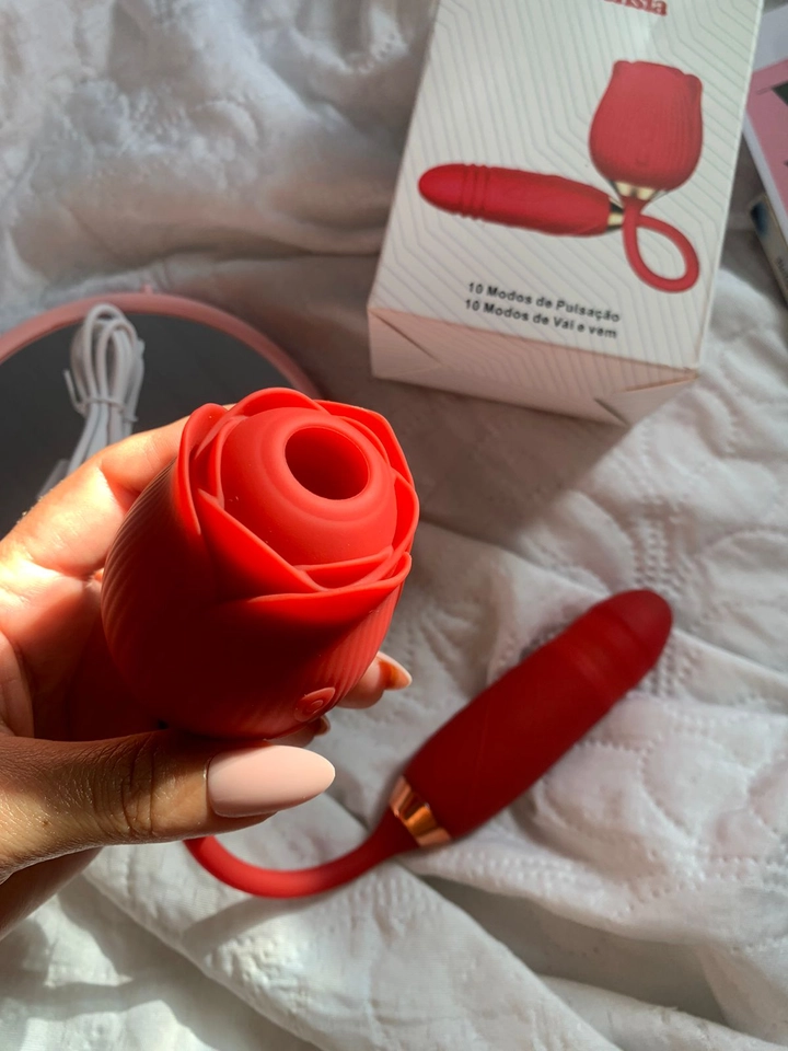 Vibrador duplo sugar + Vai e vem