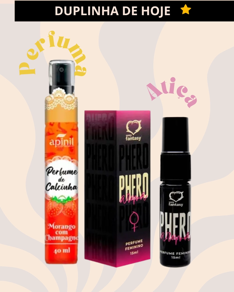  PERFUME ATRATIVO SEXUAL E PERFUME DE CALCINHA MORANGO