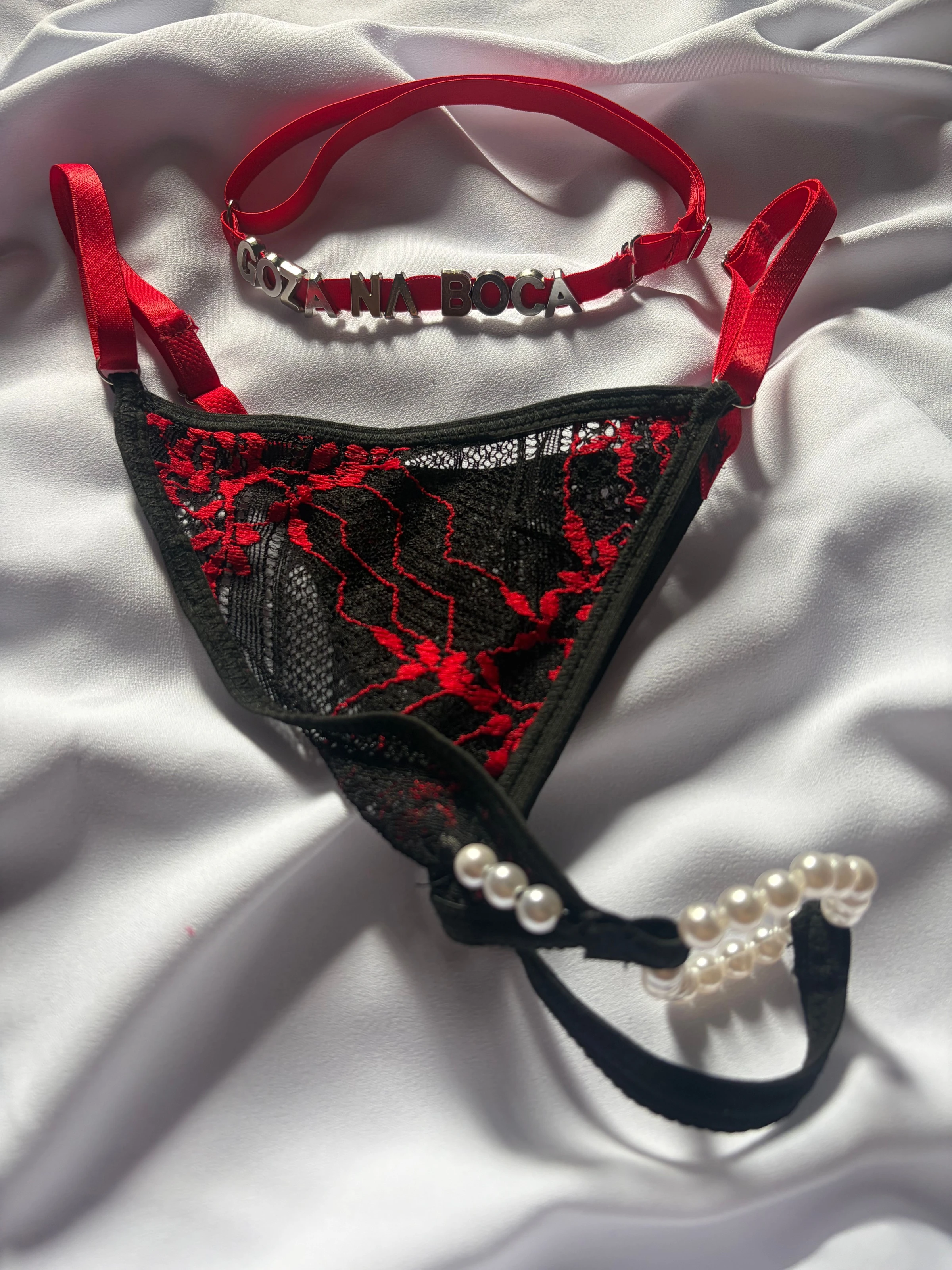 Calcinha tailandêsa + acessório personalizável  - 2