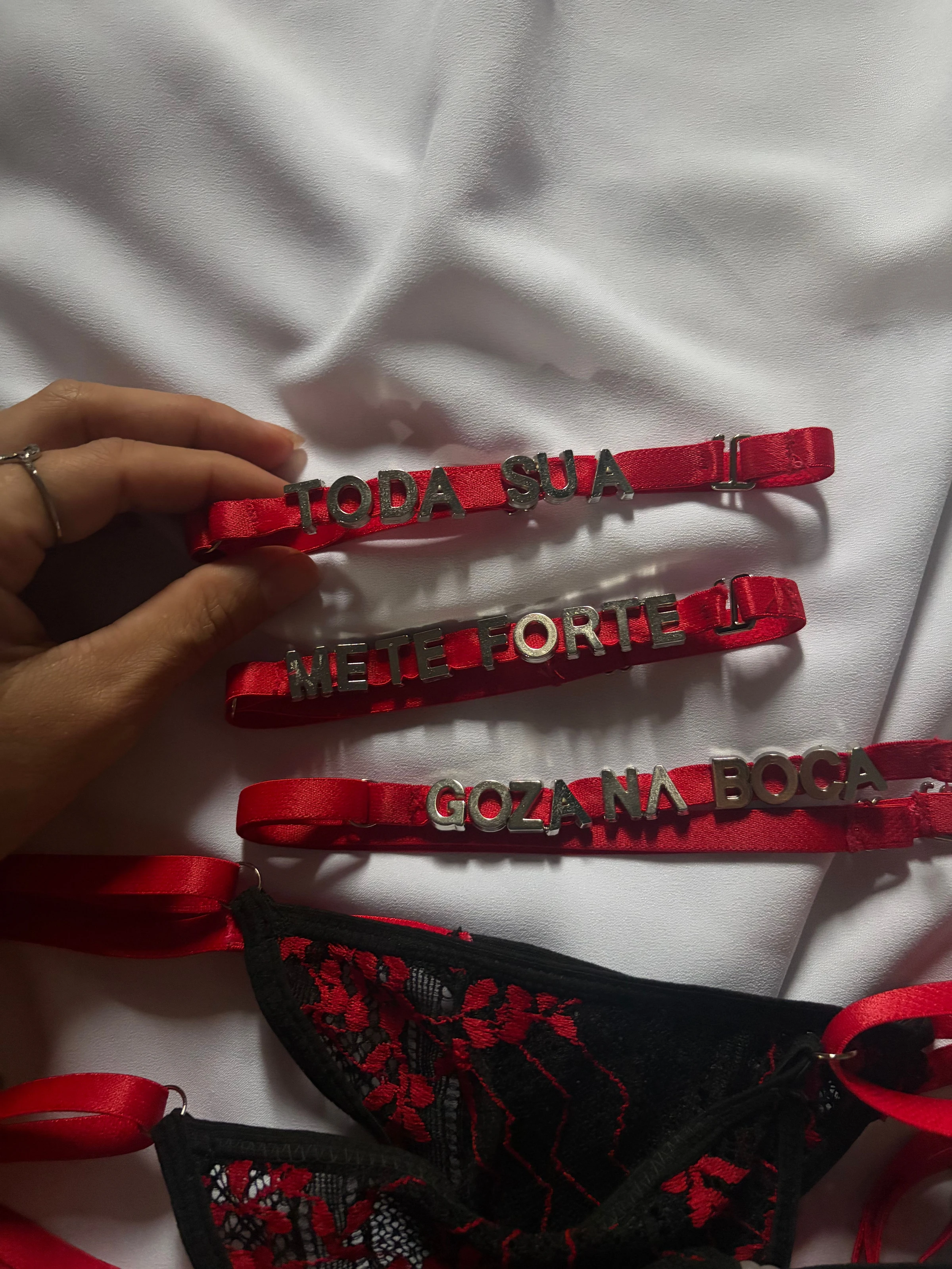 Calcinha tailandêsa + acessório personalizável  - 4