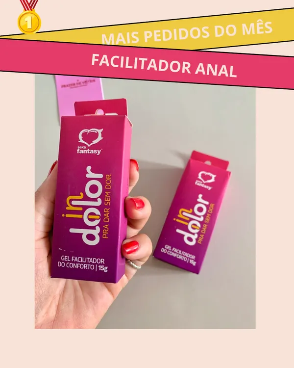 Gel facilitador anal - Indolor