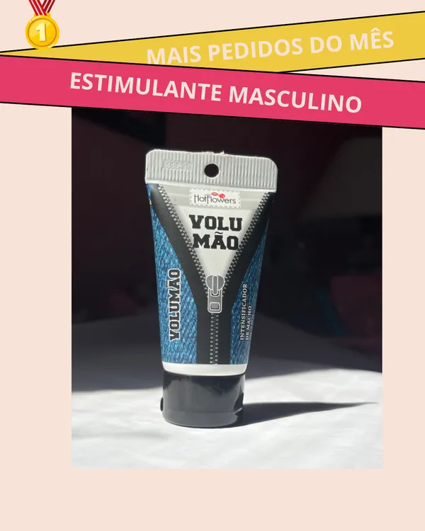 Intensificador em gel masculino - Volumão