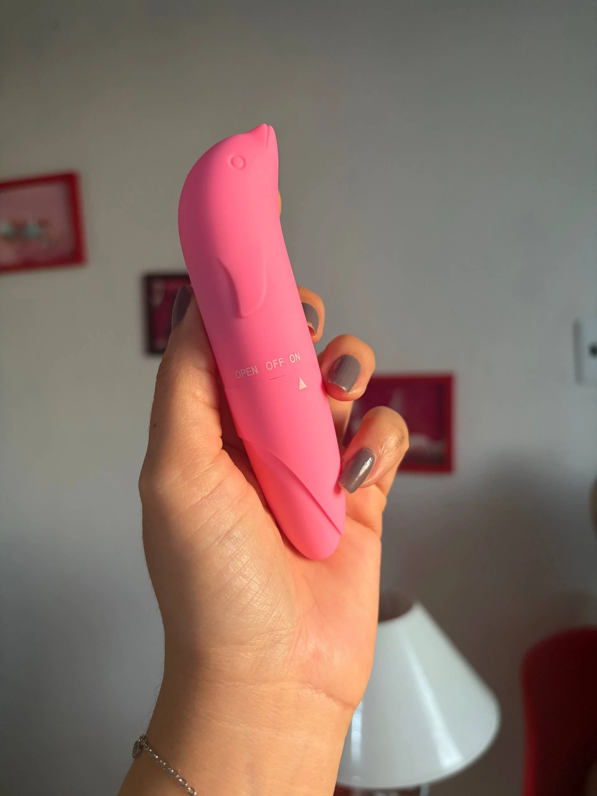 VIBRADOR AVELUDADO GOLFINHO - 2