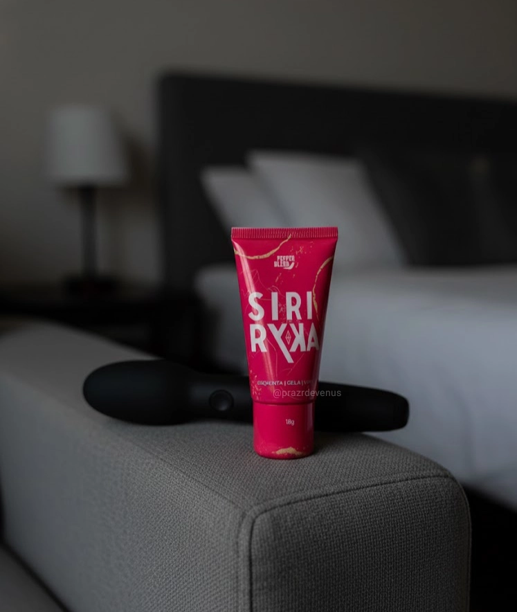 Gel excitante Comestível Siri Ryka Efeito Esquenta, Gela e Vibra  - 2