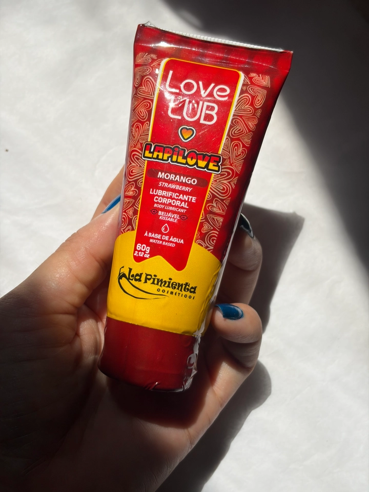 Lubrificante para penetração e Beijável de Morango - 2