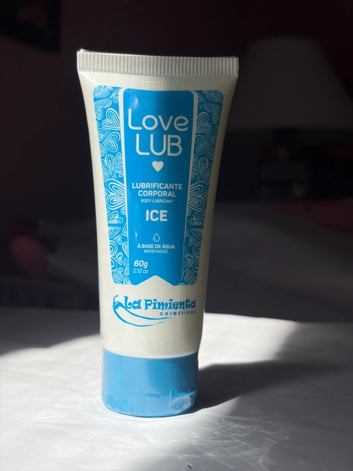 Lubrificante gelado neutro Love lub 