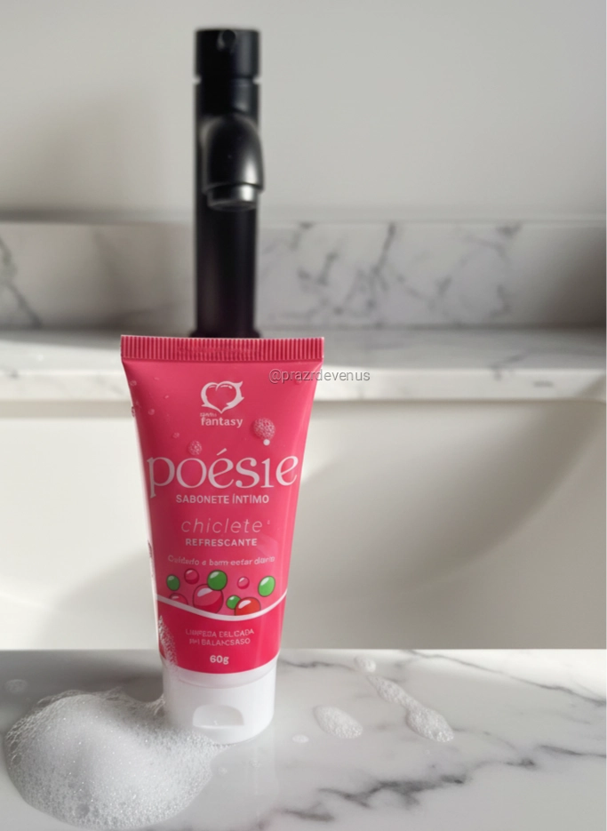 Sabonete Íntimo Poésie Chiclete  refrescante
