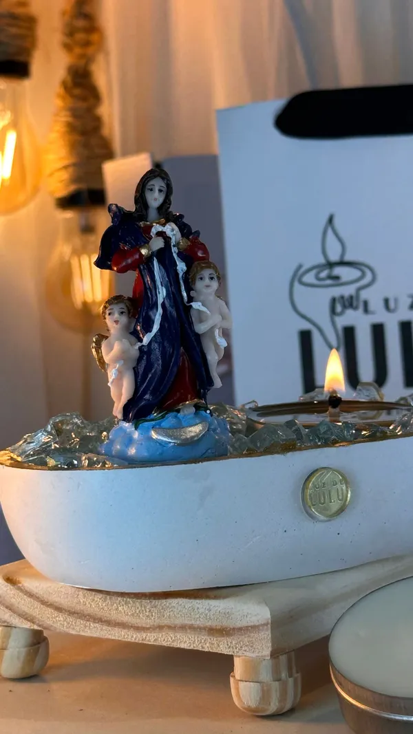 VELA ORATORIO NOSSA SENHORA DESATADORA DE NÓ - imagem 1