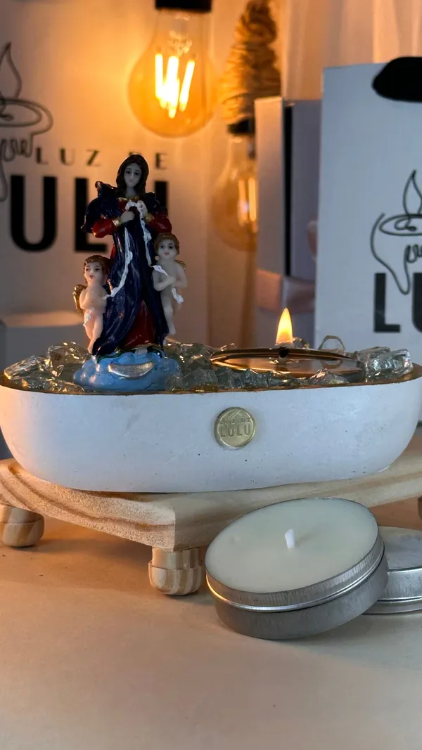 VELA ORATORIO NOSSA SENHORA DESATADORA DE NÓ - imagem 2