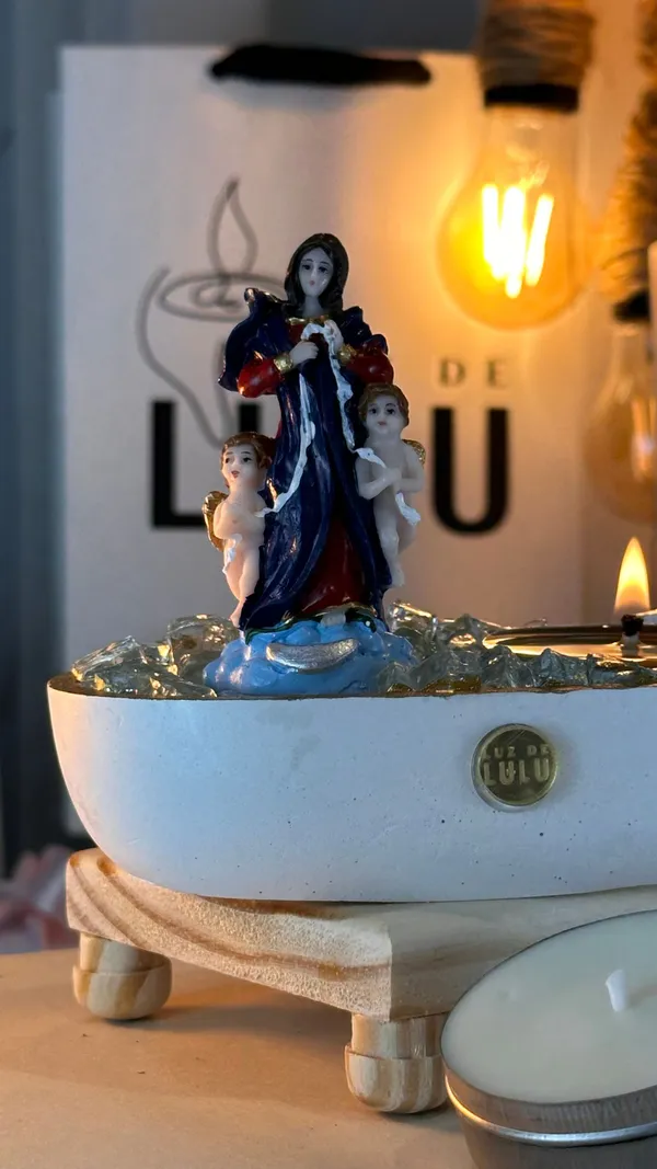 VELA ORATORIO NOSSA SENHORA DESATADORA DE NÓ - imagem 3