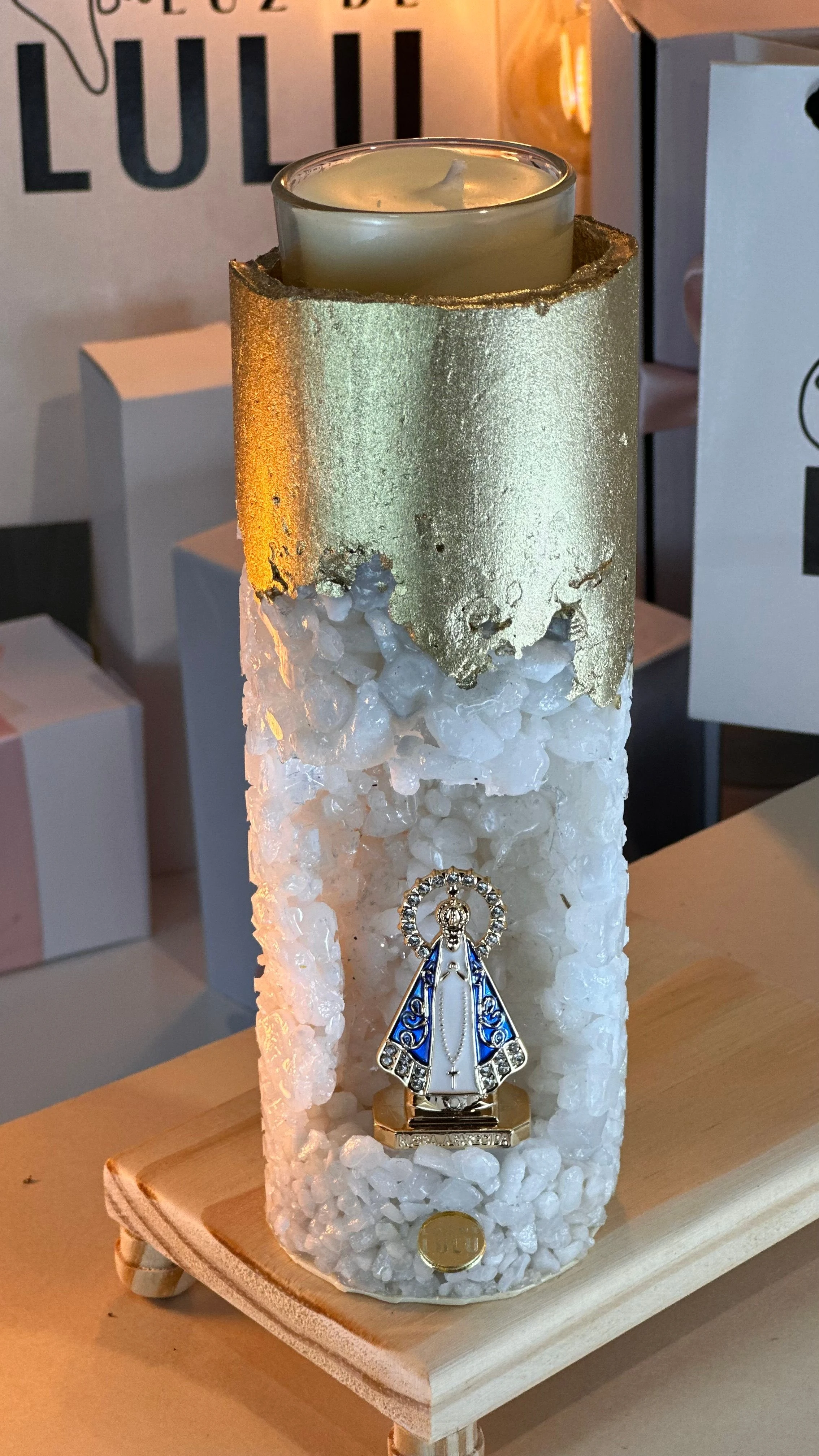 GRUTA REFIL DALOMITA DOURADO NOSSA SENHORA APARECIDA  - 2