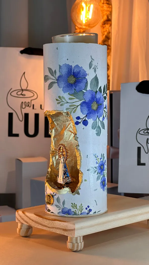 GRUTA REFIL DECUPAGEM NOSSA SENHORA APARECIDA  - imagem 3