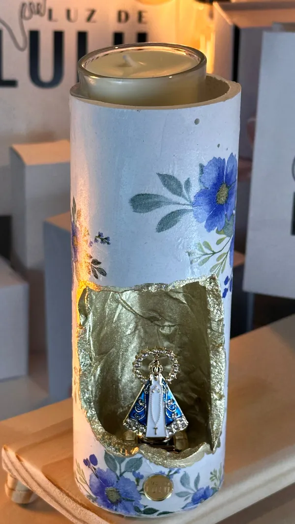 GRUTA REFIL DECUPAGEM NOSSA SENHORA APARECIDA  - imagem 4