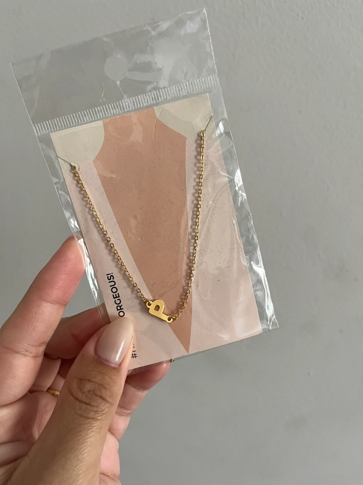 Colar Minimal Inicial P