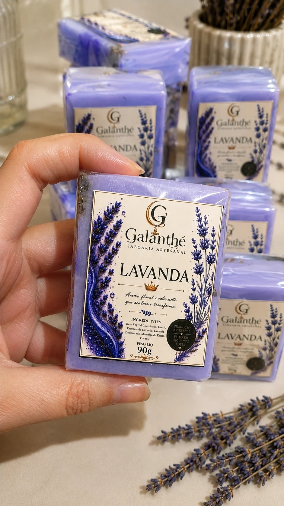 Sabonete de Lavanda 🪻 - 1