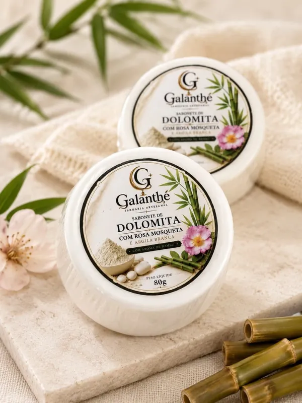 Sabonete Facial De Dolomita - imagem 2