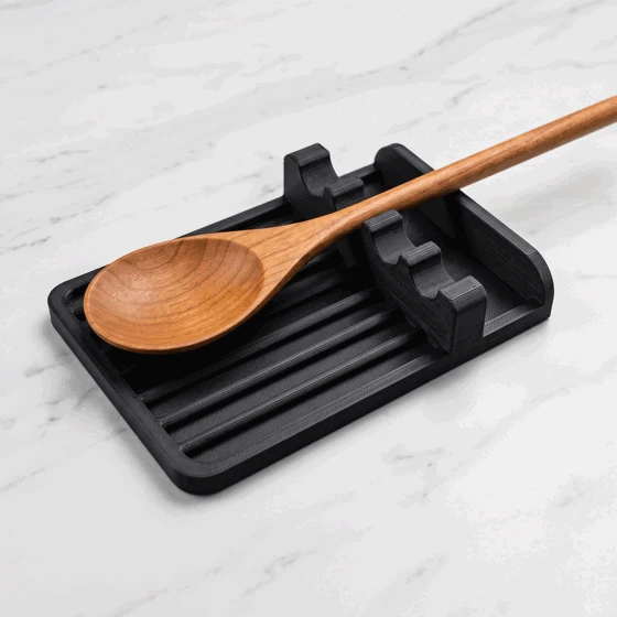 Apoio Para Talher Bancada Pia Suporte Descanso Cozinha Tam P - 1
