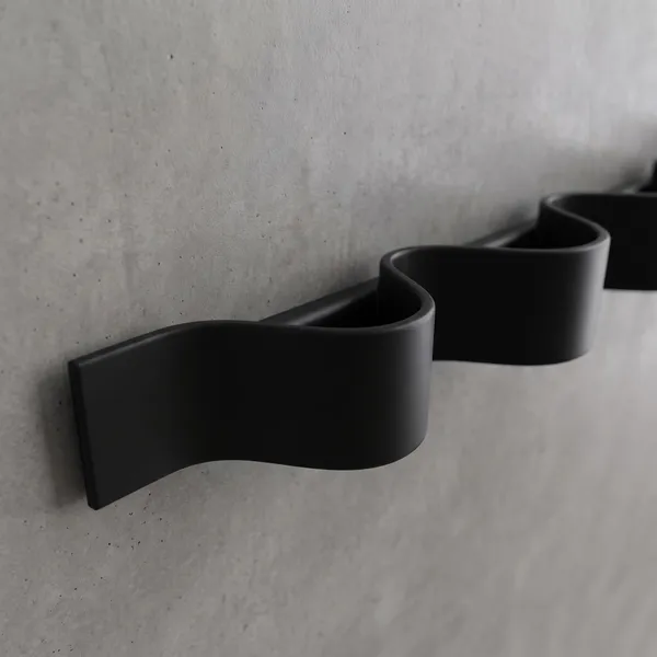 Suporte para Óculos de Parede Porta Óculos Organizador Adesivo para 6 Óculos Preto Branco Vermelho
