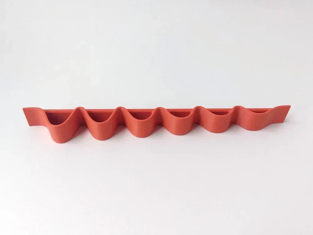 Suporte para Óculos de Parede Porta Óculos Organizador Adesivo para 6 Óculos Preto Branco Vermelho - 4