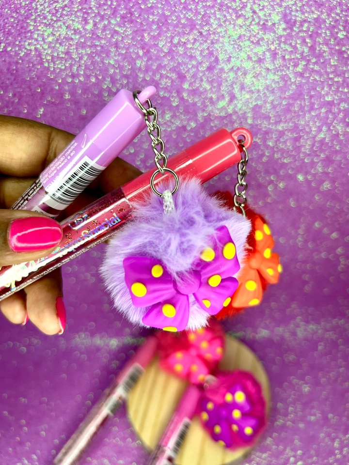 Lip Gloss Pompom - 2
