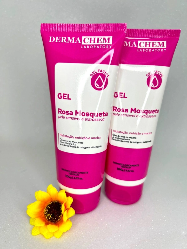 Gel Facial Rosa Mosqueta - 1