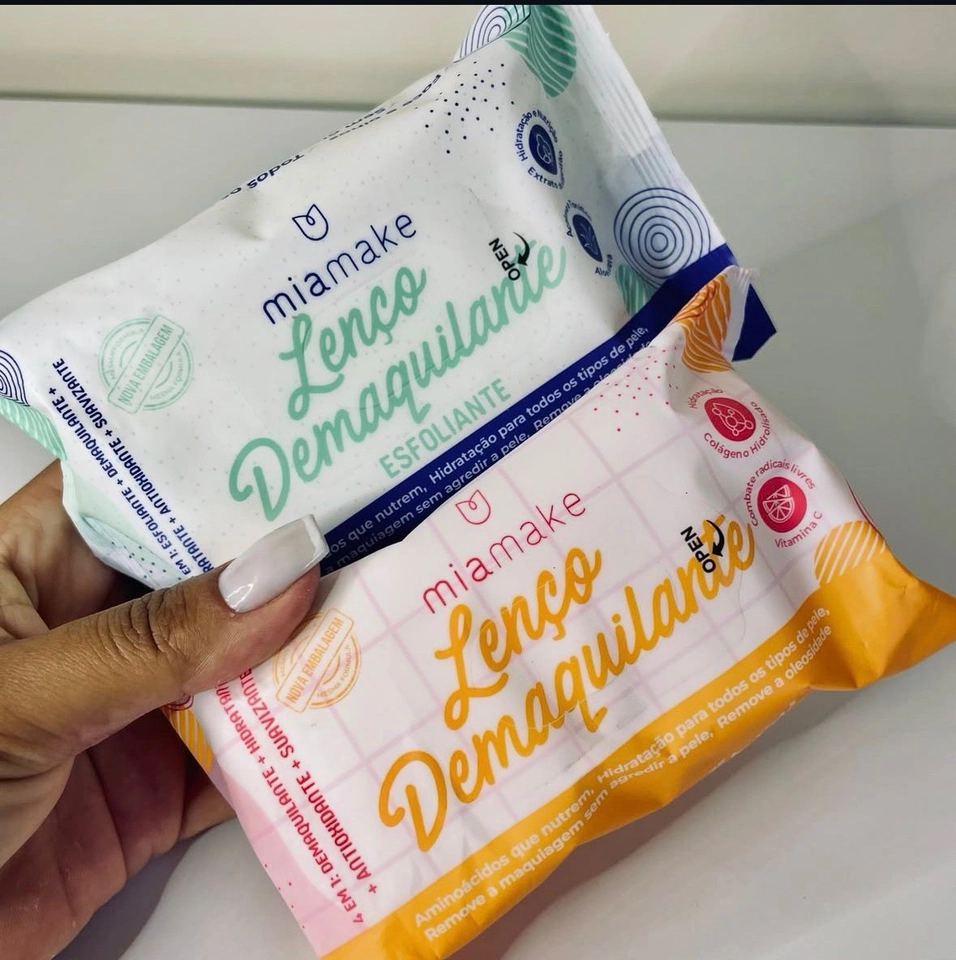 Lenço demaquilante Mia Make