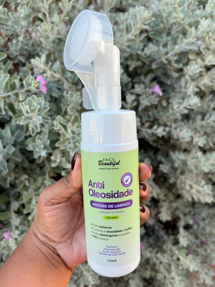 Mousse de limpeza Anti Oleosidade