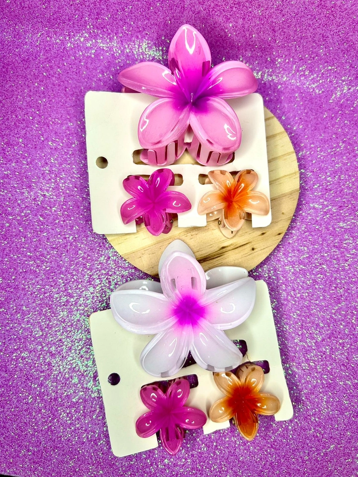 Kit com 03 piranha  flor