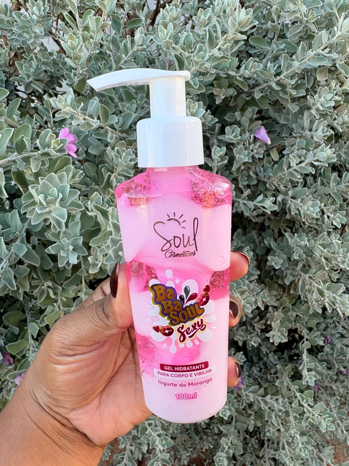 Gel hidratante corpo e virilha