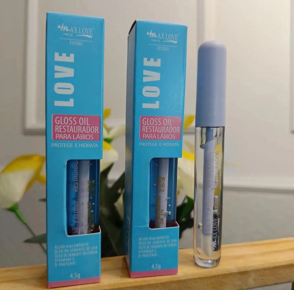 Lip oil restaurador Max love