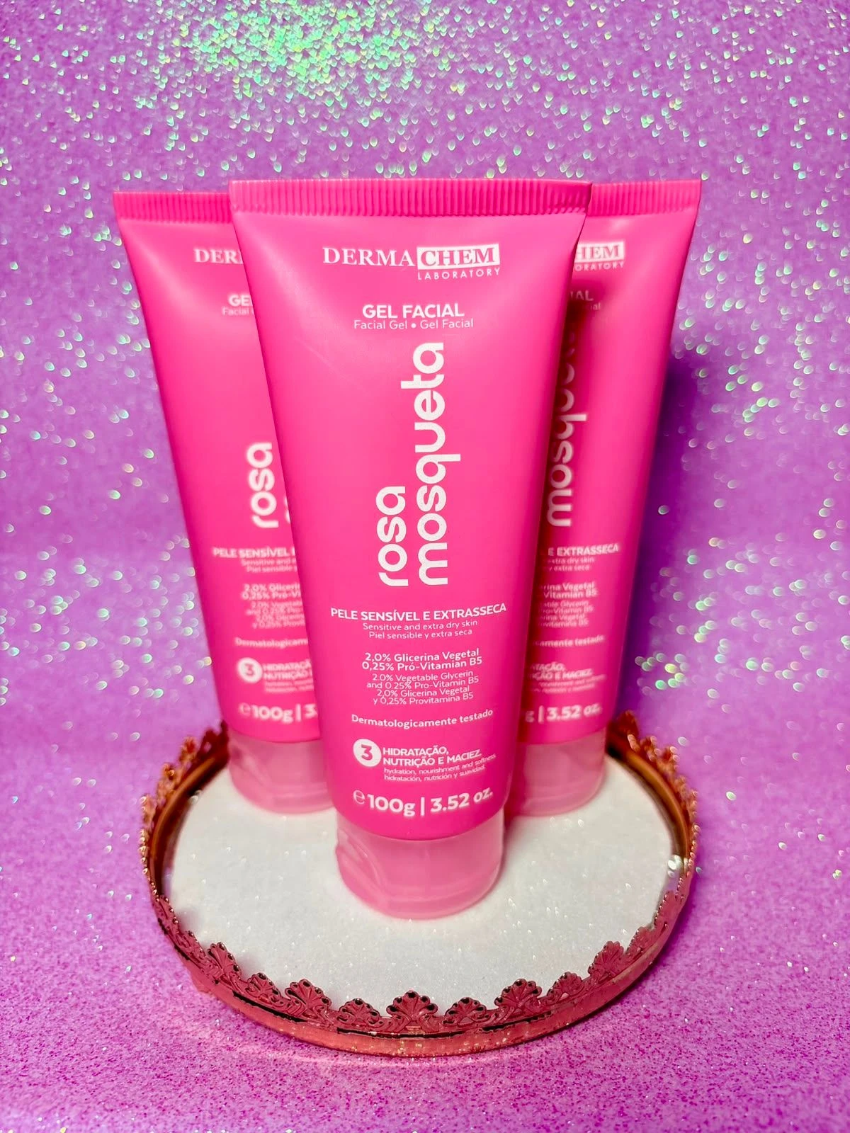 Gel Facial Rosa Mosqueta - 1