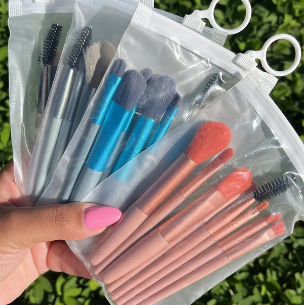 Kit Mini Pincéis De Maquiagem
